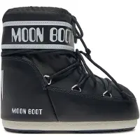 Moon Boot for woman. 80D1409340 Icon Low Nylon Boots black (33/35), Flat, None, Casual, Snow