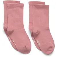 Minymo Sokker - 2-pack - Ash Rose - - 23/26 - Sokker