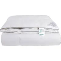 Nordstrand Luksus helårsdyne 150x210 cm - 100% fine moskusdun - moskusdyne med bomullssatin bolster