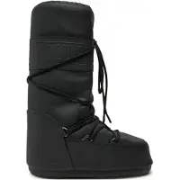 Moon Boot unisex. 80D1402760 Icon Rubber Boots black (39/41), Flat, Laces, Casual