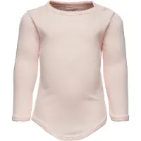 Hummel Body - I/e - HMLella - Rosa m. Hullmønster - - 2 år (92) - Langermet Body