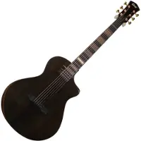 Cort Masterpiece Modern Black Electro Acoustic Trans Black Gloss