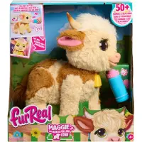 Furreal Maggie The Feed & Follow interaktiv ku med flaske, 40+ lyder