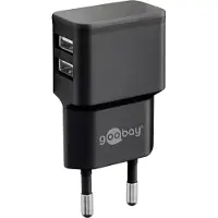 Goobay Dual USB-Lader 2,4A 12W