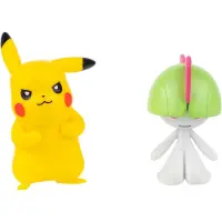 Pokémon Figurer - Battle Figure - Ralts/Pikachu - - OneSize - Lekefigur