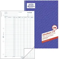 Avery Zweckform - Målebok - 50 ark - A4 (210 x 297 mm) - dublett - karbonfri