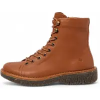 El naturalista for woman. 255724230005_023 Leather ankle boots N5572 Volcano light brown (39), Flat, Zip, Casual