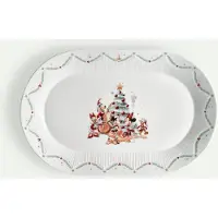 Fyrklövern Disney Jul serveringsfat 37 x 24 cm