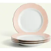 Fyrklövern Moments asjett rosa 19 cm 4-pk