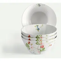 Fyrklövern Nordic Dawn skål 14 cm 4-pk, Sommer