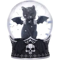 Nemesis Now Cult Cuties Malpuss Snøkulefigur 13 Cm