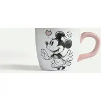 Fyrklövern Minnie Mouse Love krus 30 cl, Rosa