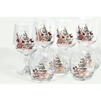 Fyrklövern Disney Jul glassett 8 deler, 4 pers