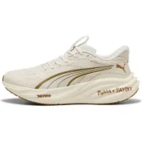 Puma x SAYSKY Magnify 3 Running Shoes Men, Sport, Warm White/Honey Butter, 41