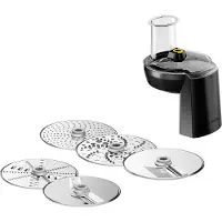 Bosch MUZS68VL, Tilbehørssett, Svart, Gjennomsiktig, Rustfritt stål, MUMS6xxx, MUM9xxx, 315 mm, 240 mm