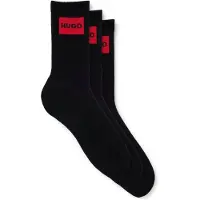 HUGO Label 10267340 Red Sokker 3 Par