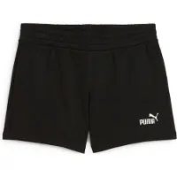Puma ESS Small No. 1 Logo 4''Shorts Women, Clothing, Black, XS