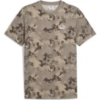 Puma Ess Camo Aop Kortarmet T-skjorte