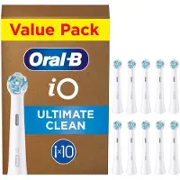 Oral-B iO Series Ultimate Clean -hammasharjan päät - valkoinen - 10 kpl
