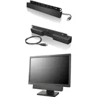 Lenovo USB Soundbar - Høyttalere - for PC - USB - 2.5 watt (Total) - for ThinkPad X1 Yoga Gen 8 21HQ