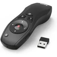 Hama X-Pointer 6in1 Wireless Laser Presenter - Presentasjonsfjernstyring - RF