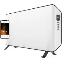 Duux Edge 2000 - Varmer - veggmontert, frittstående - 2 kW - hvit