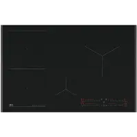AEG TII84B10FZ, Svart, Innebygget, 80 cm, Sonebasert induksjon, 4 zone(s), 4 zone(s)