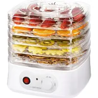 Esperanza EKD004 hydreringsmaskine til mad, Transparent, Hvid 250 W