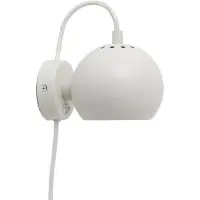 Frandsen vegglampe Ball Magnet, matt hvit