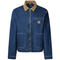 Pepe Jeans for man. PM4027166 Worlwear blue jacket (M), Casual, Cotton, Denim