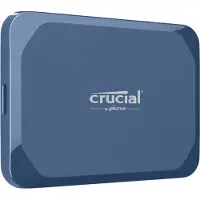 Crucial X10, 4 TB, USB Type-C, USB 3.2 Gen 2x2, 2100 MB/s, 20 Gbit/sek., Blå