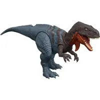 Jurassic World Gjenfødt Abelisaurus-figur Med Vilt Brøl-lyd 12 Cm