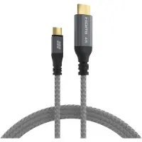 EFB Elektronik USB-HDMI-00001, 1,8 m, USB Type-C, HDMI, Hankjønn, Hankjønn, Rett