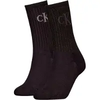 Calvin Klein Jeans Sokker - 2-pack - Svart m. Logo - - 39/42 - Sokker