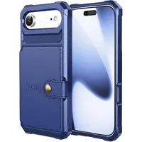 Mtp Products iPhone Air TPU-deksel med kortholder - Blå