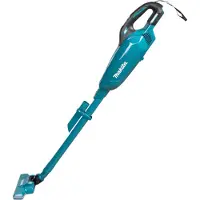 Makita DCL284FRF - Støvsuger - pinne/håndholdt (2-i-1) - uten pose - uten kabel - 1 batteri, inkludert lader