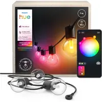 Philips Hue Festavia Globe lyslenke til utendørs bruk, 7 m