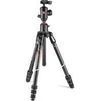 Manfrotto MKBFRC4GTXP-BH, 3 ben, Sort, Rød, 141 cm, 1,76 kg