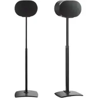 Sanus WSSE3A2 stand - for speaker(s) - height-adjustable - black 4.5 kg