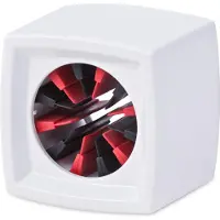 Rycote Mikrofon 20 x Single Square White Mic Flag