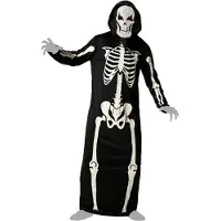 Atosa Glow In The Dark Skeleton Mann Kostyme