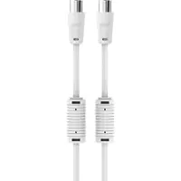 Sinox SXV09203, 3 m, Koaksial, Koaksial, Hvit