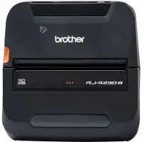 Brother RuggedJet RJ-4230B - Kvitteringsskriver - direktetermisk - Rull (11,4 cm) - 203 x 203 dpi - inntil 127 mm/sek - USB 2.0, Bluetooth 4.2