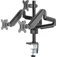 Deltaco Office triple hydraulisk monitor-arm 17"-27"
