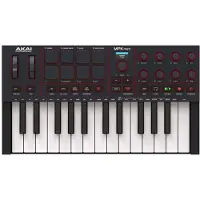 Akai Professional MPK Mini MK4 Compact MIDI Keyboard & Pad Controller Black