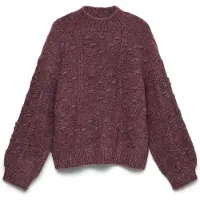 Vero moda Kaia høyhalset genser rose brown (146/152)