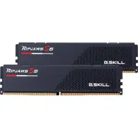 G.Skill Ripjaws S5 - DDR5 - sett - 32 GB: 2 x 16 GB - DIMM 288-pin - 5600 MT/s / PC5-44800 - CL40 - 1.2 V - ikke-bufret - ikke-ECC - matt svart