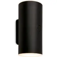 Briloner Utendørs LED-vegglampe 3786015, svart Berøringsdimmer opp/ned