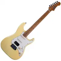 JET Guitars JS-400 HSS Roasted Maple Vintage Yellow