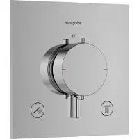 Hansgrohe HG Ecostat Comfort E - t indbygn. m afspær t 2 udtag Krom